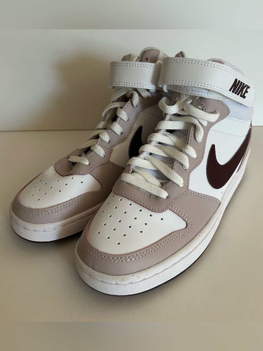 Youth Girls Nike Court Bourough Mid 2-Top Sneakers